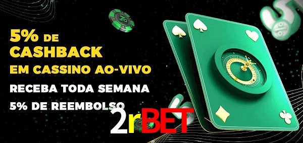 Promoções do cassino ao Vivo 2rbet